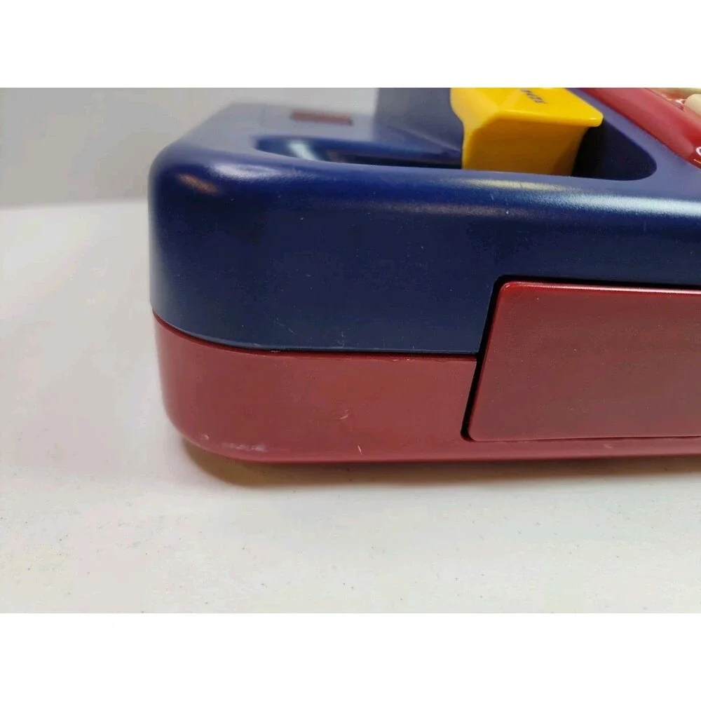 Learning Resources Pretend & Play Calculator Cash Register Toy Register Red Blue